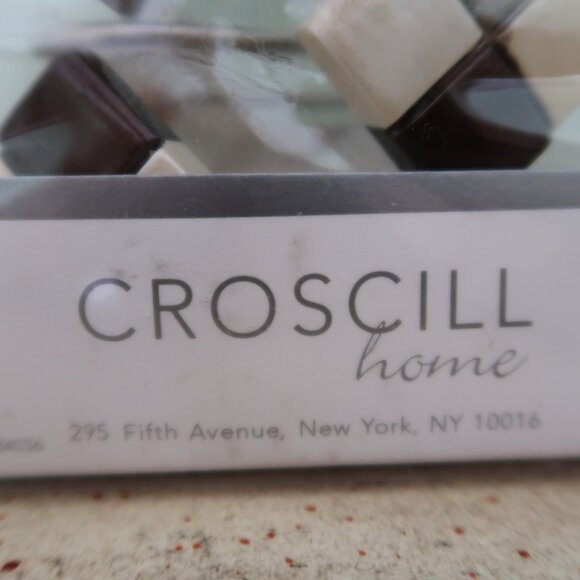 NIP Croscill Home Color Block Shower Curtain Hooks - Picture 2 of 7